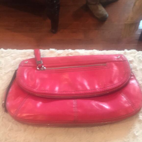 Nine West clutch hot pink handbag - Picture 1 of 5